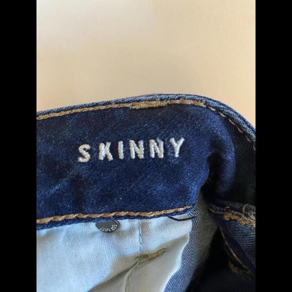 American Eagle Jeans Sz.14 Short Skinny Dark Wash - Picture 4 of 5